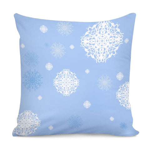 Image of Blue Pillow Cover