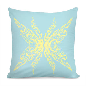 Blue Pillow Cover