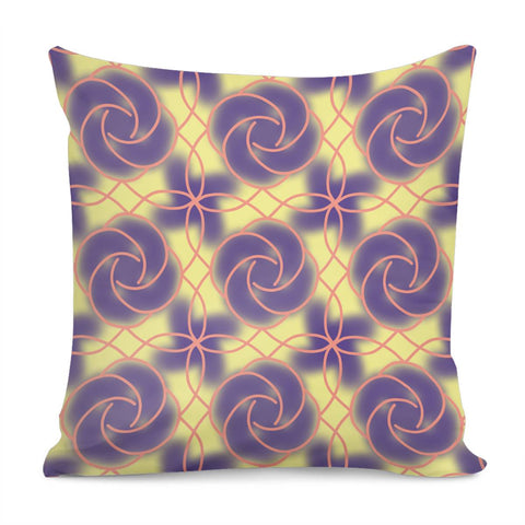 Image of Colorful Abstract Pattern Pillow Cover