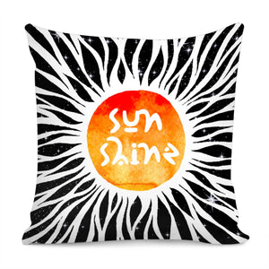 Sun Pillow Cover