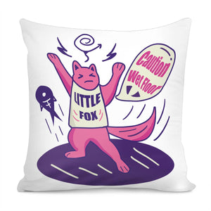 Slip Cat Pillow Cover