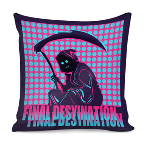 Grim Reaper Pillow Cover