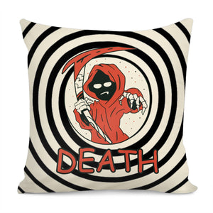 Grim Reaper Pillow Cover