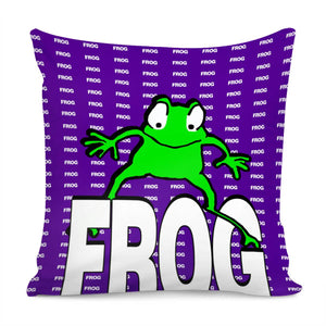 Frog Pillow Cover