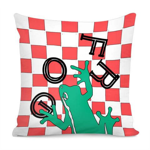 Image of Frog Pillow Cover