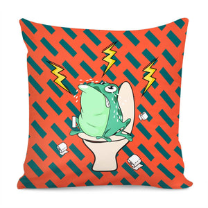 Frog Pillow Cover