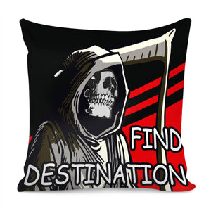 Grim Reaper Pillow Cover