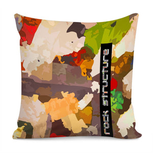 Rock Structure Pillow Cover