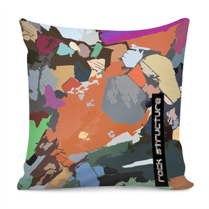 Rock Structure Pillow Cover