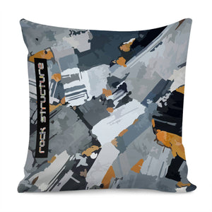 Rock Structure Pillow Cover