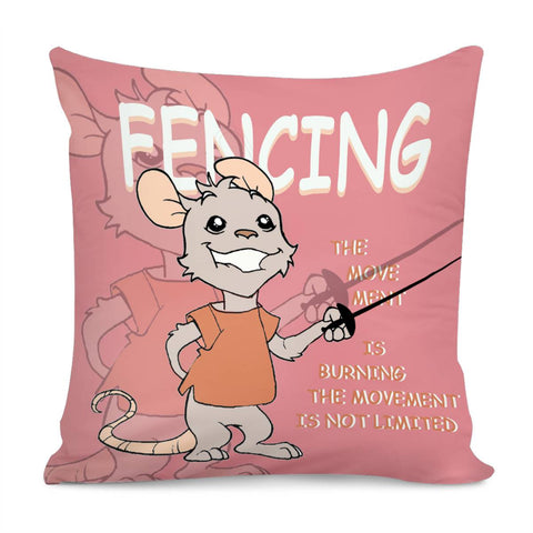 Image of Mouse Pillow Cover