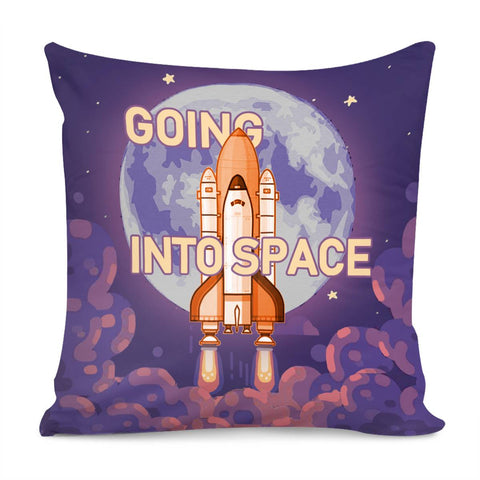 Image of Rocket Pillow Cover