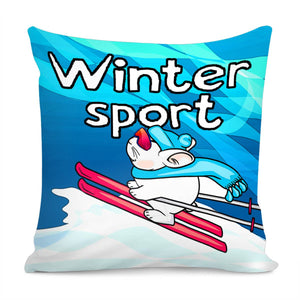 Sports Animals Pillow Cover