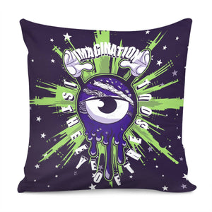 Eyes And Light And Hands And Stars And Planet Pillow Cover