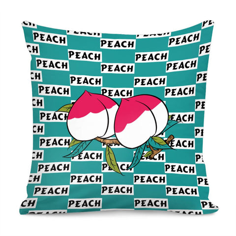 Image of Peach Pillow Cover