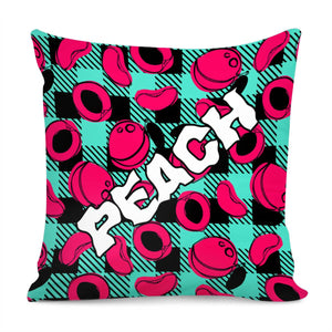 Peach Pillow Cover