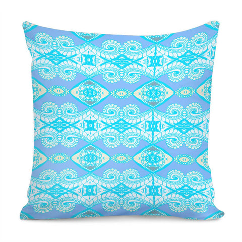 Image of Blue Pillow Cover