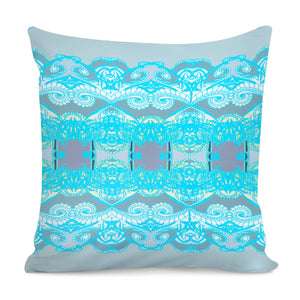 Blue Pillow Cover