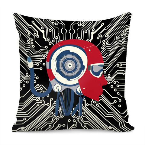 Image of Robot Pillow Cover