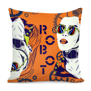 Robot Pillow Cover