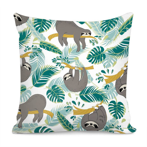 Image of Sloth Pillow Cover