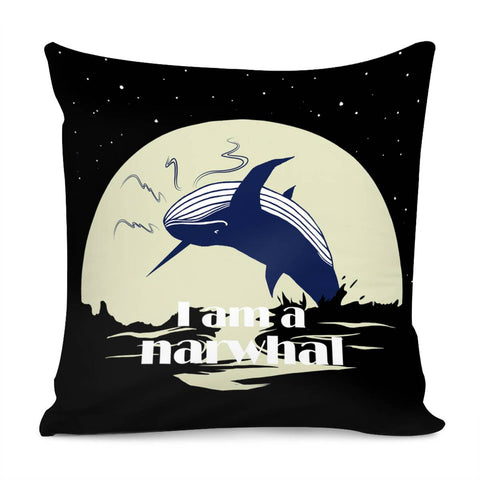 Image of Narwhal Pillow Cover