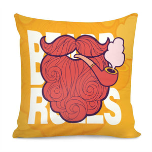 Moustache Pillow Cover