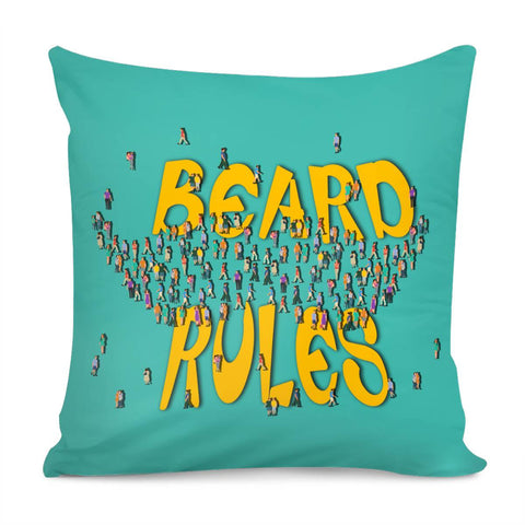 Image of Beard Pillow Cover