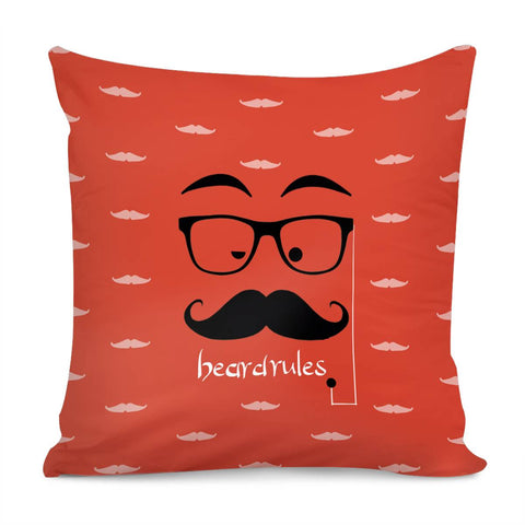 Image of Moustache Pillow Cover