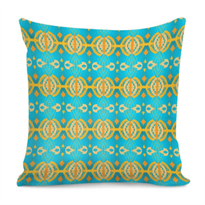 Blue Pillow Cover