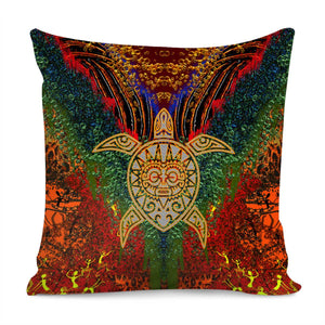 Turtle Worship Pillow Cover