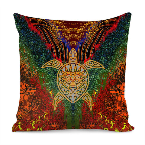 Image of Turtle Worship Pillow Cover