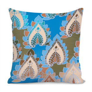 Blue Pillow Cover