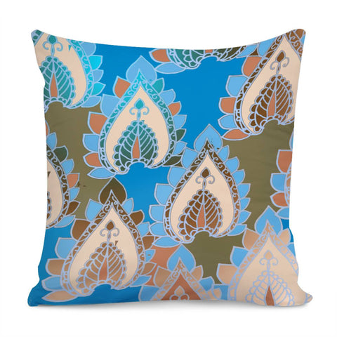 Image of Blue Pillow Cover