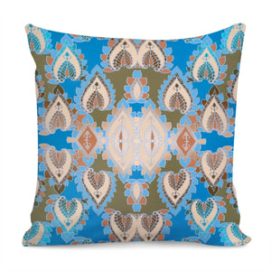 Blue Pillow Cover