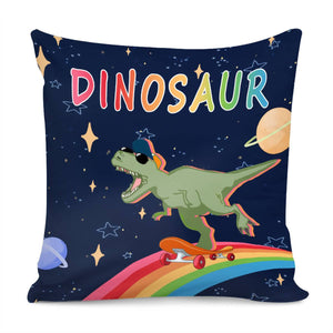 Dinosaur Pillow Cover