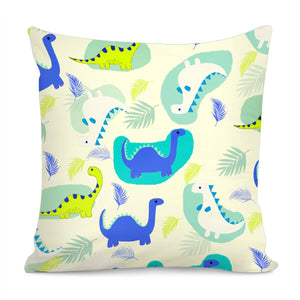 Dinosaur Pillow Cover