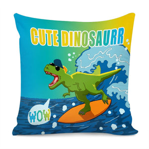 Dinosaur Pillow Cover