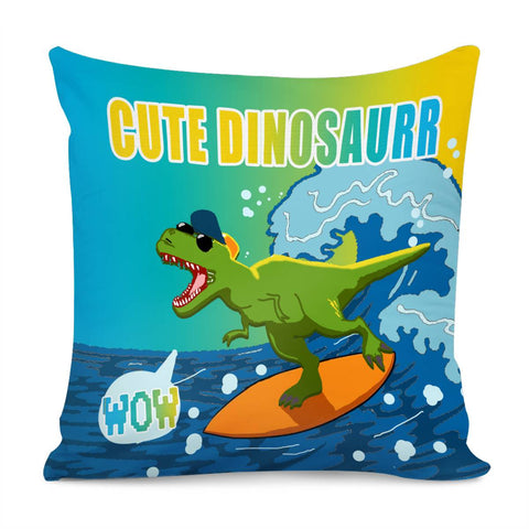 Image of Dinosaur Pillow Cover