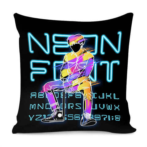 Image of Neon Style Pillow Cover