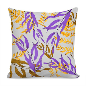 Floral Boho Watercolor Pattern Pillow Cover