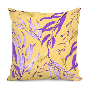 Floral Boho Watercolor Pattern Pillow Cover