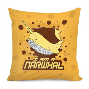 Narwhal Pillow Cover