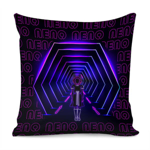 Neon Style Pillow Cover