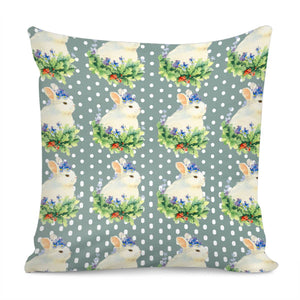 Rabbit Pillow Cover