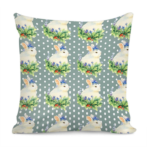 Image of Rabbit Pillow Cover