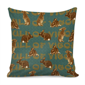 Rabbit Pillow Cover