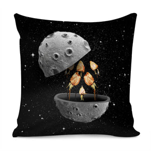 Rose And The Universe Pillow Cover