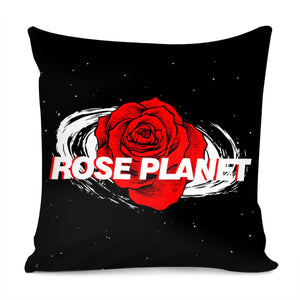 Rose And The Universe Pillow Cover