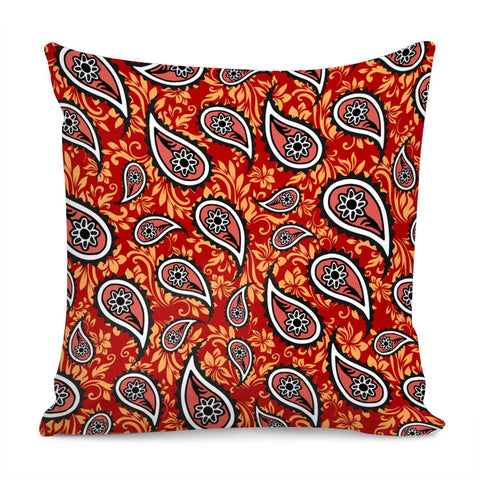 Image of Paisley Pattern Pillow Cover